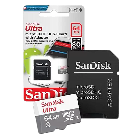 CARTÃO DE MEMÓRIA 64GB SANDISK